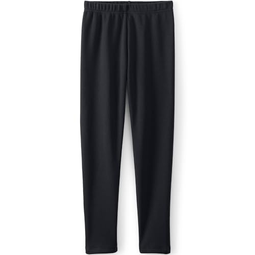 Lands' End Girls Fleece Lined Leggings