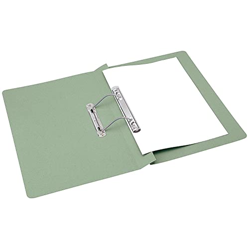 Q-Connect Transfer File 35mm Capacidad Foolscap Verde (Paquete de 25) KF26060