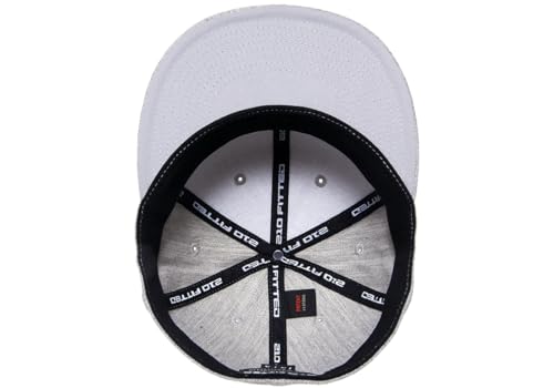 Image of Flexfit Men's Flexfit 210 Fitted Flat Bill Cap Hat
