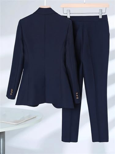 Women Formal Blazer Vest and Pant Suit Autumn Winter Office Business Work Career Wear 3 Pieces Set3