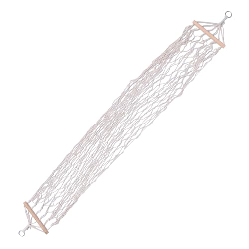 Balançoire en corde de coton et maille POPETPOP pour intérieur et extérieur