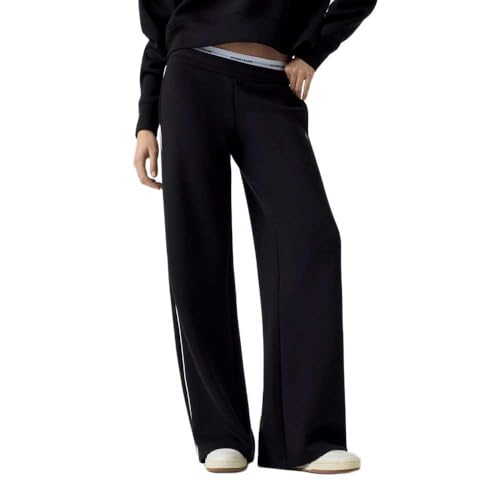 Jeans Femme Guess Gj Scuba Track Pant Fin de la Taille Serrée en Ville