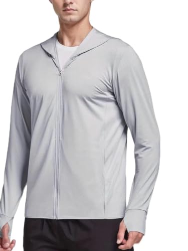 Image of BE SAVAGE Balaclava Sunscreen Jacket For Men