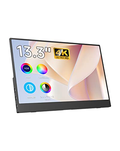 Amazon.co.jp: モバイルモニター 4k CNBANAN 13.3インチ 16:9画像比
