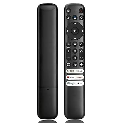 Replacement Remote Control for TCL-Google-Smart TV?for TCL 4K UHD HDR LED QLED Series TVs
