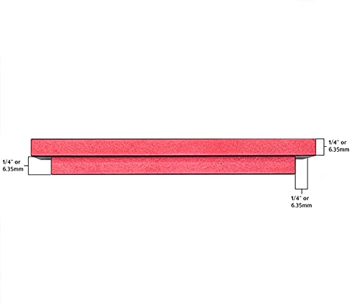 The Tough Brand 1/4" Door Reveal Tool/Trim Reveal Tool CNC Machined. Billet Aluminum. Wood Reveal Spacing Tool. Casing Spacer Tool. Installation Tool. Precision Trim Tool. by The Tough Brand - Image 6