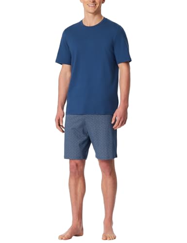 Schiesser Herren Schlafanzug kurz Rundhals - Nightwear Set