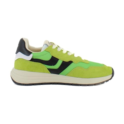 Steve Madden Women's Burst Sneaker, Green Multi, 10