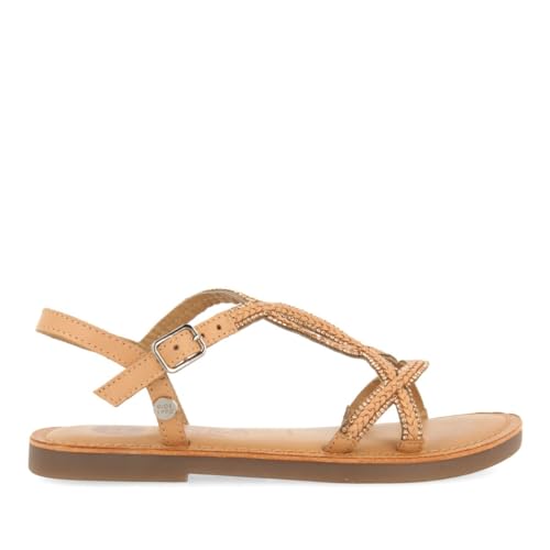 GIOSEPPO Girls Modern Sandal, Nude, 7 Big Kid2