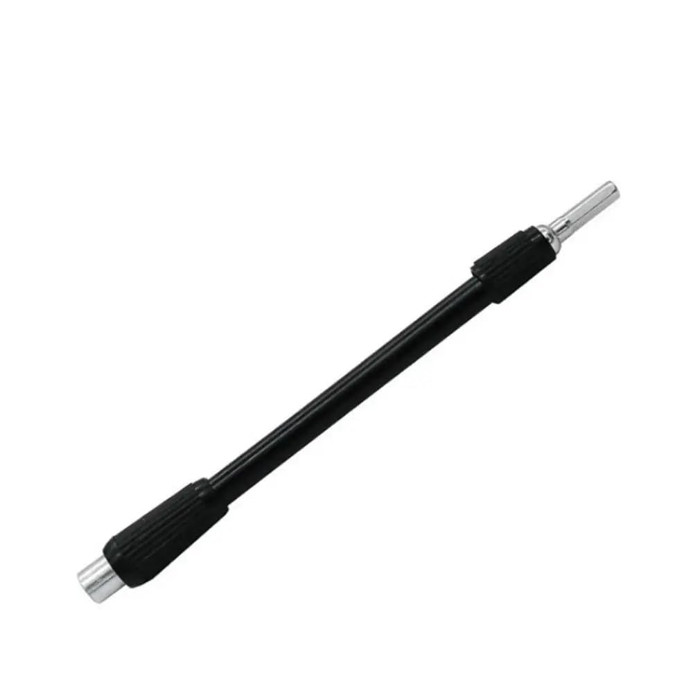 Xctdsvah Khaki Flexible Socket Extension Flexible 4Mm Hex Bendable Drill Bit Universal Extension Rod Screwdriver Shaft Power Tools Holder
