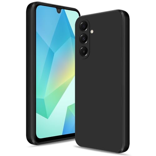 Btstring Silicone Case for Samsung Galaxy A16 5G, Black