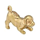 [Matériau] : Fabriquée en laiton, cette petite statuette de chien est idéale pour votre coiffeuse votre bureau