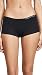 Calvin Klein Women's Pure Seamless Boyshort, Black, Medium