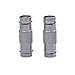 10 Pcs BNC Barrel Connector and BNC Female to Female Straight Coupler Adapter for CCTV Camera Survelliance System