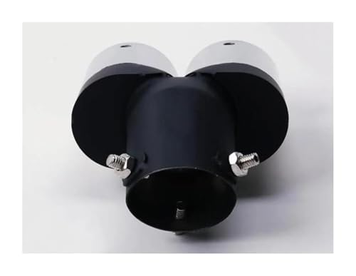 Silenciador de escape doble de acero inoxidable para Ford Focus 2012-2014 de 1 pieza 4