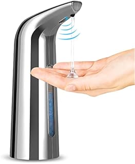 Automatic Soap Dispenser, Hand Soap Dispenser Pump, No Touch Dish Dispenser Soap Set for Kitchen, Bathroom and Shower
