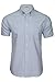 Produktbild Ben Sherman Herrenhemd mit Button-Down-Kragen, Oxford-Gewebe, kurzärmlig (Sky (Embroidered Pocket Logo)) L