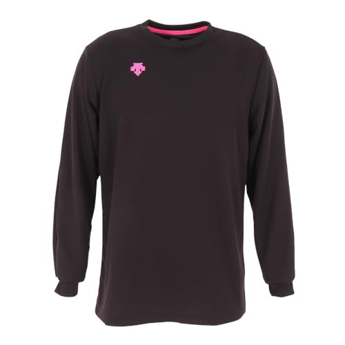 Descente Long-Sleeve Shirt, Volleyball Classic, Sweat Absorbent, Dry, Stretch, One-Point Design, Unisex, Unisex, Bpk, SS