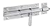 Produktbild Alberts 128166 Bolzenriegel | mit rundem Griff und befestigter Schlaufe | galvanisch verzinkt, dickschichtpassiviert | Platte 160 x 60 mm | Bolzen-Ø 16 mm | Gesamtlänge 210 mm