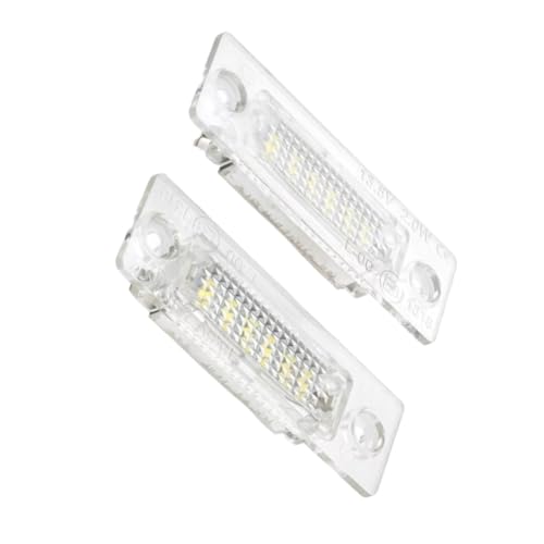 Piloto de matrícula para solucionar cortes de luz juego de luces para VW Caddy Mk3 de 2 piezas