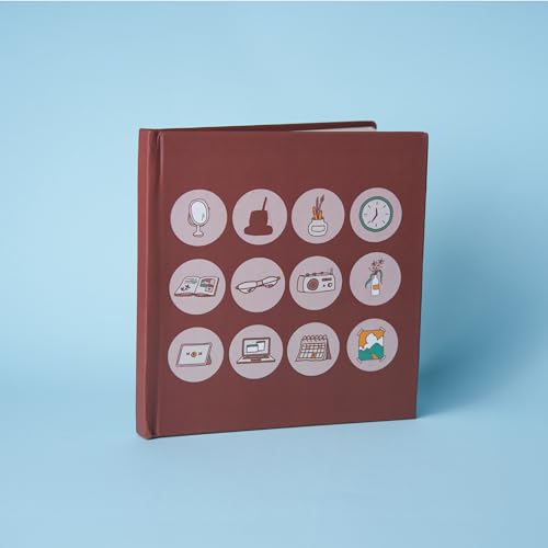 Image of The Confetti Square Notebook | 6 inch x 6 inch (15 x 15 cm) | Compact Diary with 80 GSM | Acid-Free Paper | Premium Quality Journal for Daily Planning, Task Management, Note-Taking & Creative Journaling, Durable & Stylish Design (Those Are The Days)