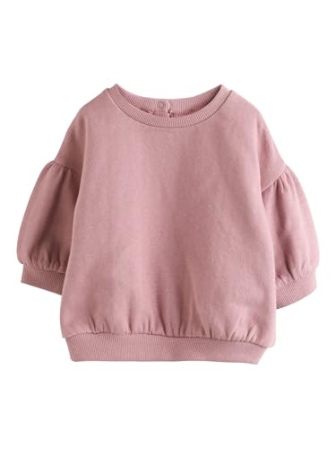 NEXT Baby Mädchen Standard 6er-Set Sweatshirt und Jogginghosen Cream/Pink 86-92