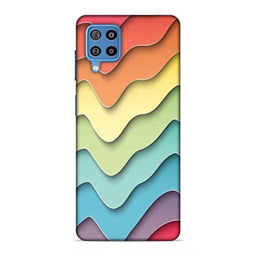 Image of Printed Mobile Back Hard Case Cover for Samsung Galaxy M30s / M21 | Abstract Art, Blue, Yellow, Orange-27