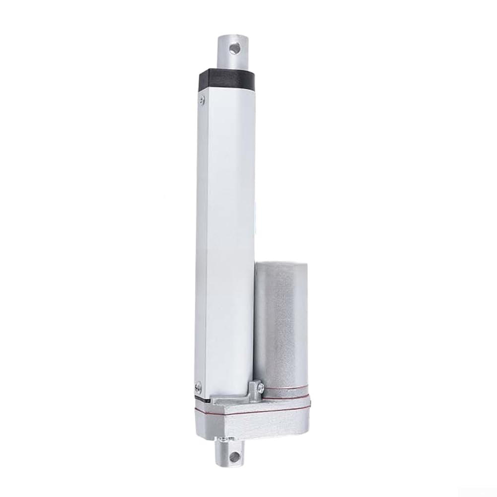 Elektrischer Linearantrieb 12V mit 1500N Schubkraft, IP65 Wasserdicht & Leise (<50dB), Selbstverriegelnd für Fensterautomation, Solar & Landwirtschaft (Hub 300mm)(50mm)