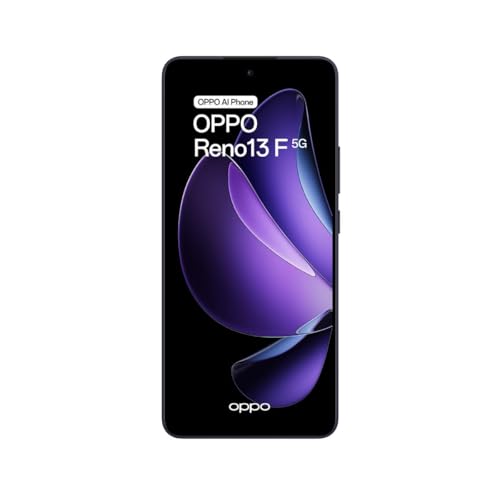 Oppo Reno 13 5G, Smartphone Android avec IA, 12 Go RAM + 256 Go, Déverrouillé, Luminous Blue