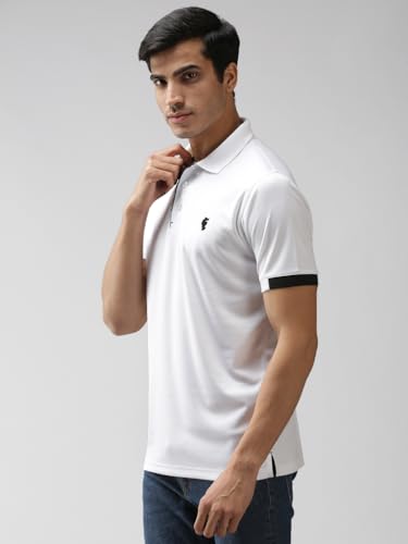 Image of EPPE Polo Collar T-Shirt for Men | Polyester Half Sleeve Stylish Casual Wear | Regular & Dry Fit | Summer Tee.