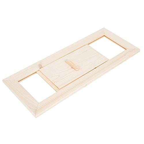 Fdit Hemlock Sauna Lüftungsgitter Lüftungsgitter für Saunaräume Zubehör für Saunaräume MEHRWEG VERPAKUNG