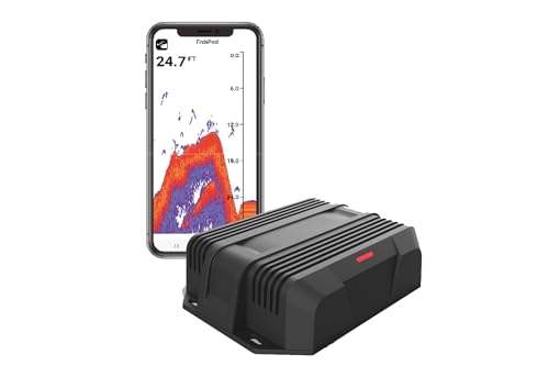 Hawkeye FISHPOD 10BX Boat Mount Bluetooth Fish Finder with AI Technology