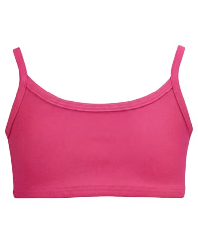 Image of City Threads Girls Bikini Top Only UPF 50+, Bathing Suit Top for Girls, Made in the USA
