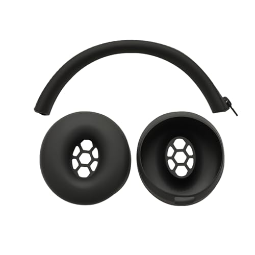 Funda de silicona 2 en 1 para auriculares Beats Solo 4 y Solo 3, cubiertas de almohadillas resistentes al sudor y banda con cremallera para Solo4 Solo3 Solo2, resistente al agua y sudor (Negro) miniatura 1