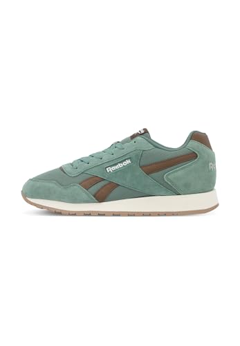 Reebok Unisex Glide Sneaker, Verde fieldo/SIMPLEBROWN/Alabastro, 47 EU