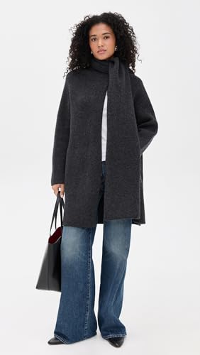 Pull-over Car Coat Vince col drapé chaud et chic pour femme - 2