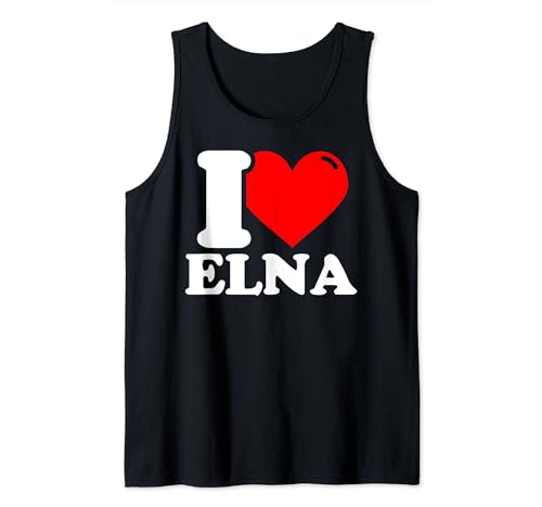 Io cuore elna nome Amo il nome di Elna Canotta