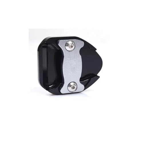 Béquille moto SYM Maxsym 400 600i TL500 extension pad support plaque argent
