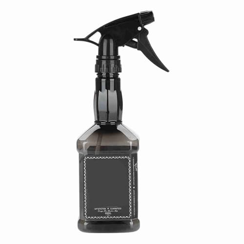 Botella de Spray para Cabello Reutilizable 650ml Negra miniatura 5