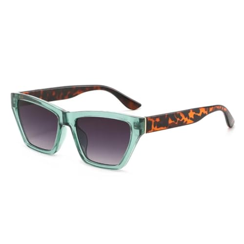 Lunettes de soleil décontractées œil-de-chat léopard pour vos terrasses et vacances