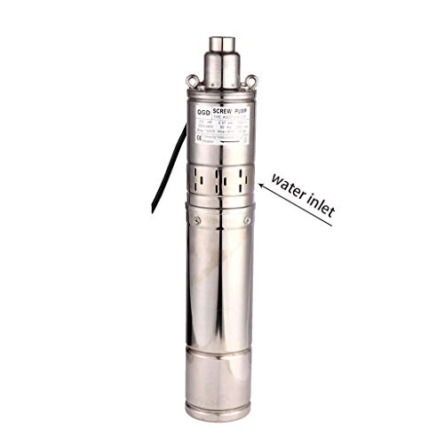 Shyliyu 1/2Hp Stainless Steel 4" Od Pipe Submersible Bore Pump 1Inch Outlet Water Pump 86M Head Deep Well Pump Screw Submersible Water Pump For Industrial And Home Use #TOP2