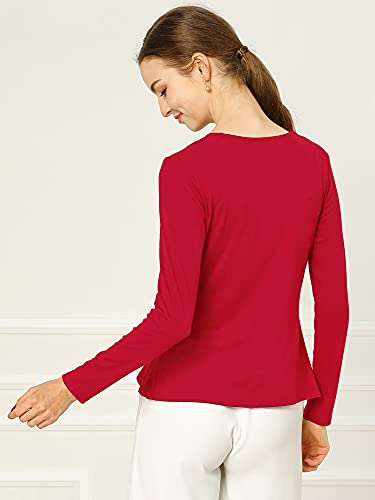 Image of Allegra K Women's Tie Front Cardigan Dressy Casual Cardigan Draped Ruffle Shrugs for Women Dresses