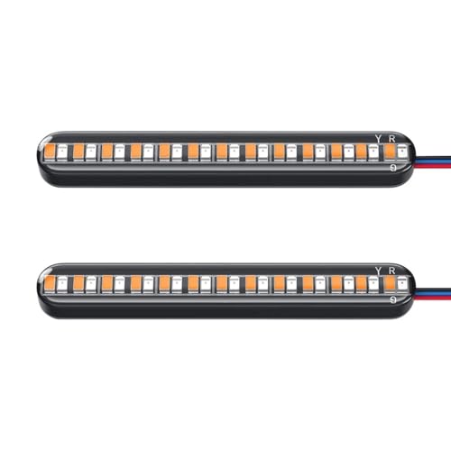 Clignotants moto universels 24 LED idéaux pour sécuriser vos balades nocturnes en toute saison