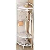 Emuiaハンガーラック コーナー型 スリム設計 高耐荷重50kg 防サビスチール キャスター付き 組立簡単5分 梅雨対策 衣類収納 寝室/クローゼット/玄関用 賃貸対応 省スペース ワンルーム 衣装ケース兼用(A,ホワイト) [並行輸入品]