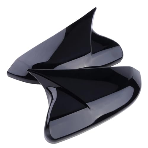 Coques rétroviseurs Honda Civic 10e génération anti-rayures glossy black paire