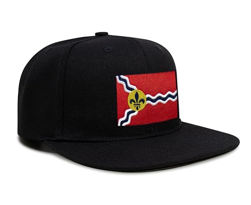 Image of International Tie City Hat for Men and Women, Adjustable Snapback Trucker Baseball Cap with Embroidered Patch