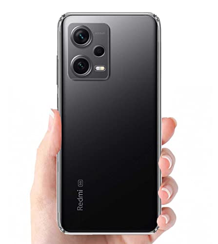 Image of Soft Silicone TPU Back Cover Compatible with Redmi Note 12 Pro Plus 5G / Redmi Note 12 Pro+