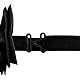 DonDon Schwarze Fliege bzw. Schleife mit Haken - bereits gebunden und verstellbar