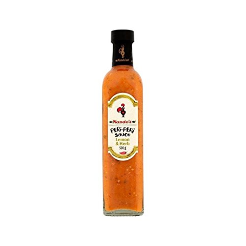 Nando's Peri-Peri Sauce Lemon & Herb 500g - Pack of 4