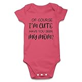 UNIFACO Baby Girl Clothes 0-3 Months New Mom Gifts Infant Funny Saying Romper I Love My Mommy Shirts